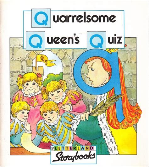 Letterland The Quarrelsome Queen S Quiz Stephanie Laslett 9781858340647 Books