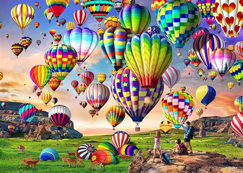 Solve Hot Air Balloons Jigsaw Puzzle Online With 70 Pieces