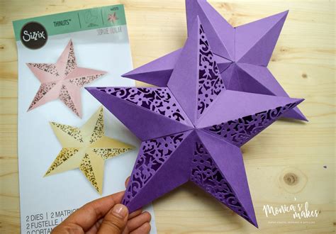 Pretty 3d Paper Star Tutorial Paper Stars 3d Paper Star Paper Crafts