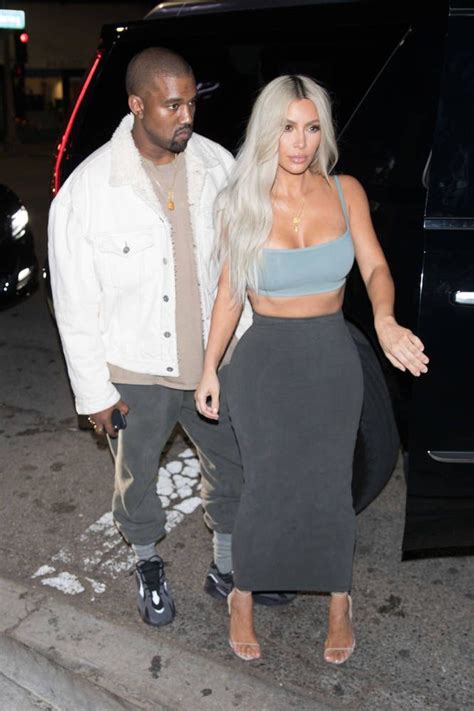 Kim Kardashian Is Giving Us Minimalist Mermaid Vibes With This Crop Top Bodycon Skirt Combo Her