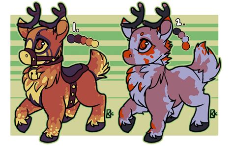 Reindeer Adopts Closed By Toloveakiwi On Deviantart
