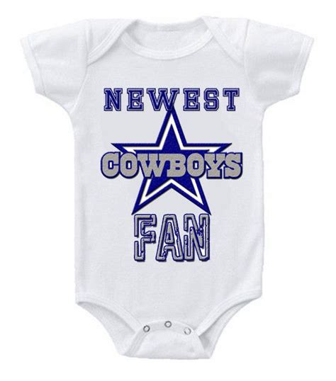 New Football Baby Onesie Creeper Nfl Dallas Cowboys Football Baby