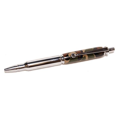 Psi Bullet Cartridge Click Pen Kit Chrome Woodturningz