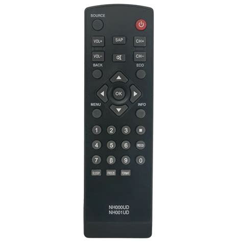 New Remote Nh000ud Nh001ud For Emerson Sylvania Tv Lc320em2f Lc401em2