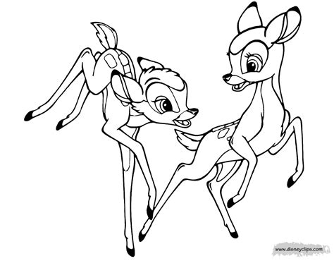 That's why, the parents think it is a pleasure to send their kids to educational centers and institutions which have these activities for them. Bambi Coloring Pages 3 | Disney's World of Wonders