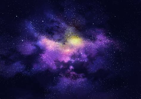 Purple Galaxy Space Hd Wallpaper Wallpaper Flare