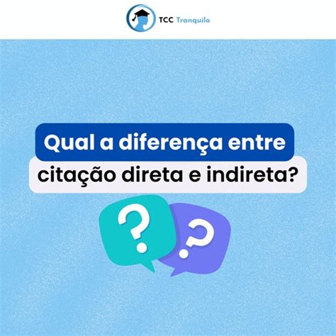 Citação Direta E Indireta Diferença