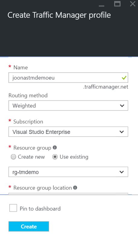 Nested Azure Traffic Manager Profiles Joonas Ws Blog