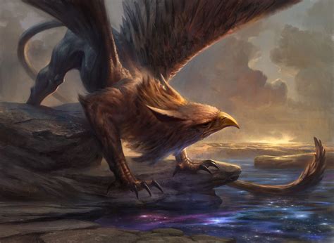 Griffin Dreamfinder By Adampaquette On Deviantart Fantasy Beasts