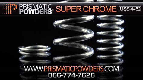 Super Chrome Powder Coat By Prismatic Powders Youtube