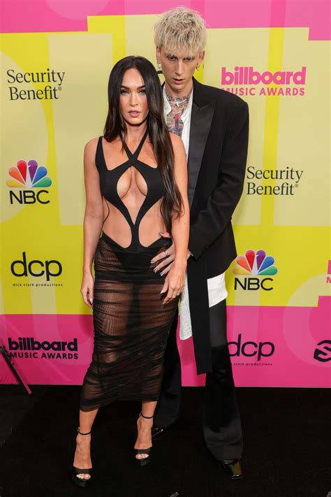 Megan Fox Wore A Naked Mugler Dress To The 2021 Billboard Music Awards