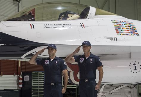 Walsh Assumes Command Of Thunderbirds Squadron Air Combat Command