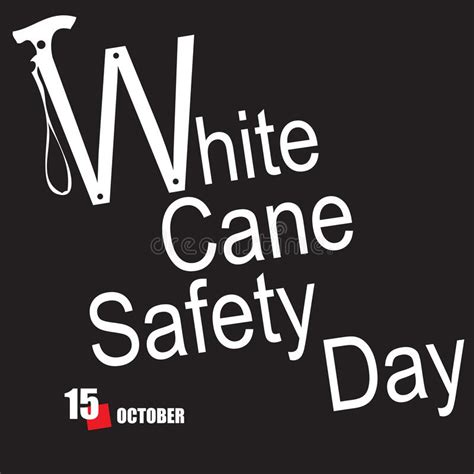 White Cane Safety Day Vector Illustration Stock Illustrations 67