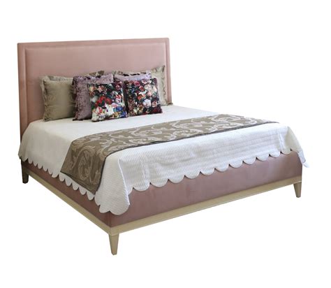 Cleo Rosewater Square Bed - Austin Home Interiors