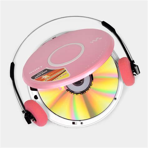 Sony Walkman D Ej011 Pink Portable Cd Player