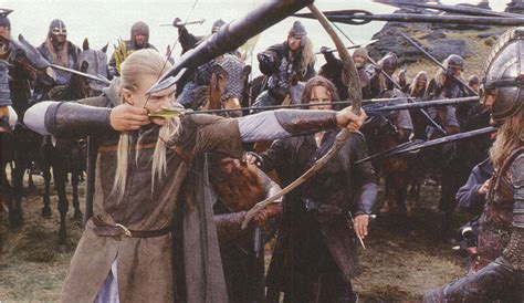 Legolas Aragorn And Gimli Meet The Riders Of Rohan