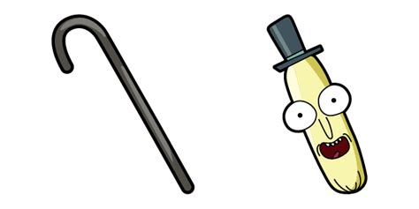 Rick And Morty Cursor With Mr Poopybutthole Sweezy Custom Cursors