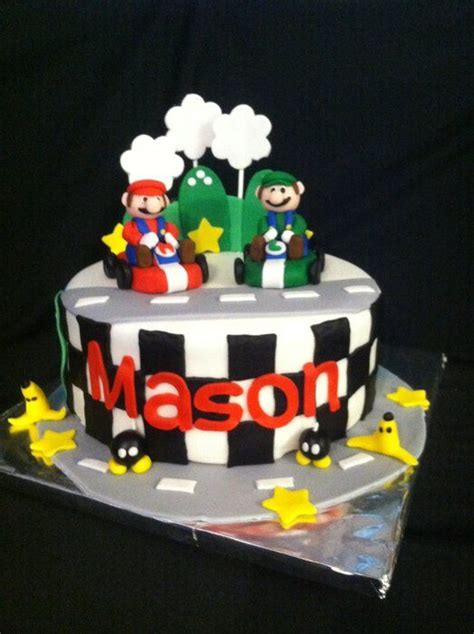 The things i love : Mario Kart Birthday Cake By ChristysCakes CakesDecorcom ...