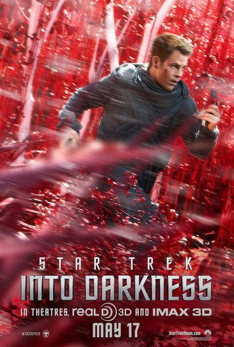 Star Trek Into Darkness New Trailer Plus Chris Pines Kirk Character