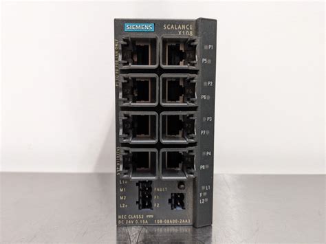 New Siemens 6GK5108 0BA00 2AA3 Industrial Ethernet Switch Simatic Net