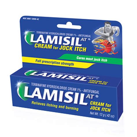Lamisil At Antifungal Jock Itch Fast Relief Cream 0 42 Oz