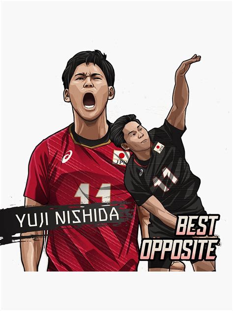 Yuji Nishida Nishida Sticker For Sale By Kechoak Redbubble