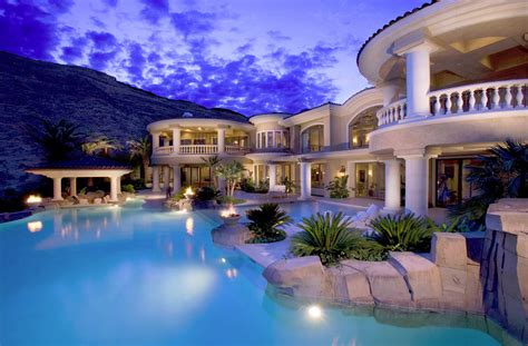 Amazing Mansion With Pool And View Dream Homes Mortgage Calculator