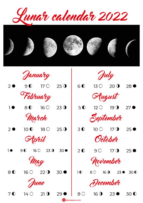 Lunar Sabbath Calendar 2022 Printable Word Searches