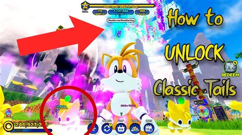 How To Unlock Classic Tails In Sonic Speed Simulator Roblox Youtube