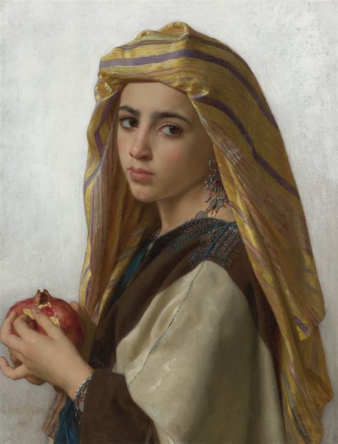Filegirl With A Pomegranate By William Bouguereau Wikipedia