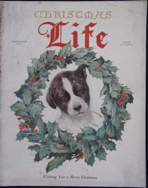 Life Magazine December 1924 Double Sized Christmas Issue Davis