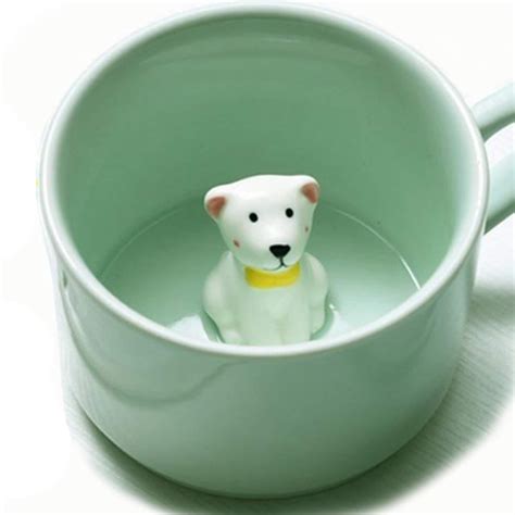 Amazon Surprise Dog Coffee Mug With Small Puppy Inside 8 Ozbest