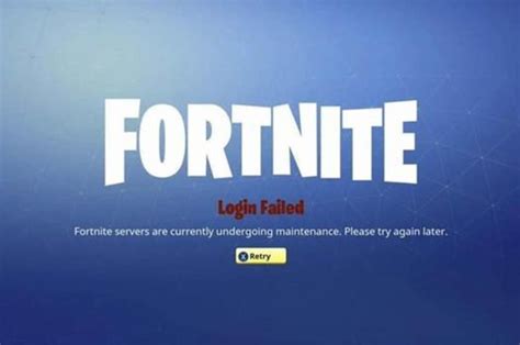 Fortnite Update Servers Status Down Today How Long Are Servers Down