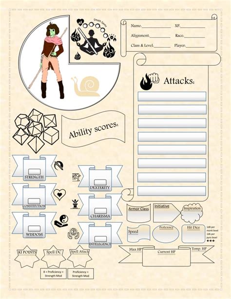 Custom Character Sheet Tumblr Rpg Character Sheet Character Sheet My