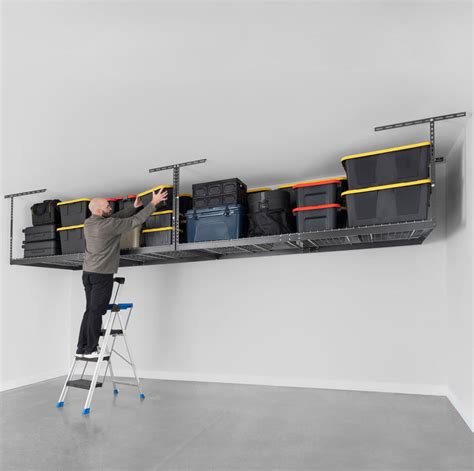 Saferacks 4ft X 8ft Overhead Garage Storage Rack 2 Rack Pack