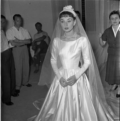 Timeless Audrey Hepburn Audrey Hepburn Wedding Audrey Hepburn Wedding Dress Wedding Dresses