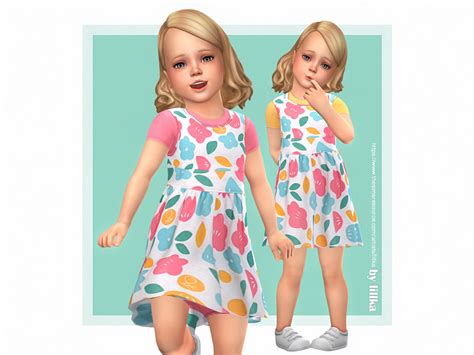 Hania Dress By Lillka At Tsr Sims 4 Updates