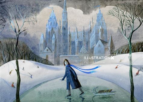 The Snow Queen H Ch Andersen Illustration By Victoria Fomina
