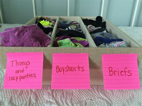 5 Ways To Organize Your Underwear Collection So Getting Dressed Is Easier Than It Ever Has Been