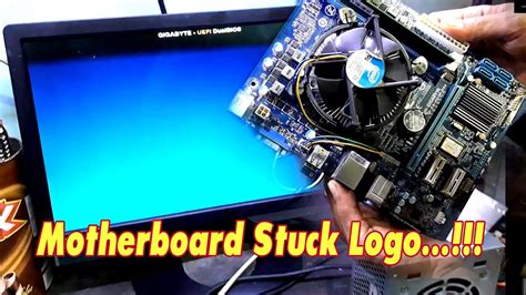 Motherboard Stuck Logo Bios Bootloop Tutorial Cara Memperbaiki Flash