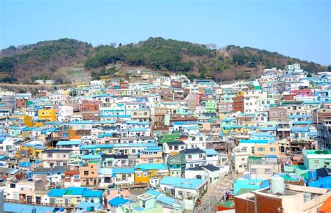 Hd Wallpaper Busan Gamcheon Culture Village Korea National South