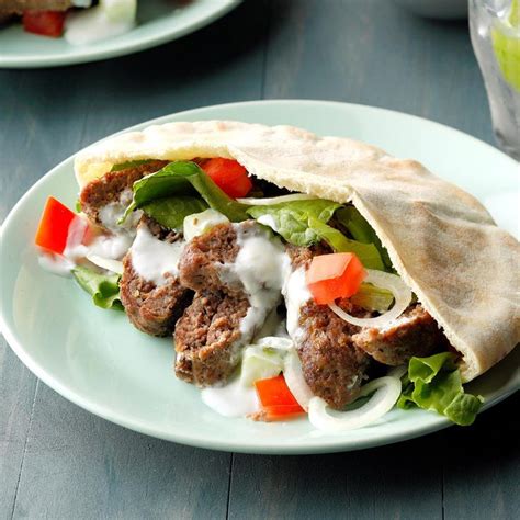 Ground Beef Gyros Recipe How To Make It Taste Of Home
