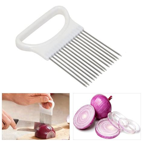 This Onion Holder Is A Great Tool To Assist In Chopping Onions And