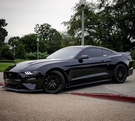 Shadow Black 2018 Ford Mustang