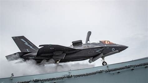 Uk F 35 Jets Launch From Royal Navy Carrier Hms Queen Elizabeth For The First Time Plymouth Live
