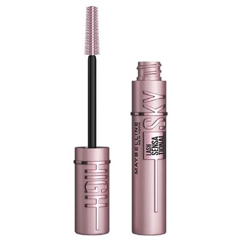 Sky high lengthening and volume mascara for sky high lash impact from every angle. Buy Maybelline Lash Sky High Mascara Washable Blackest ...