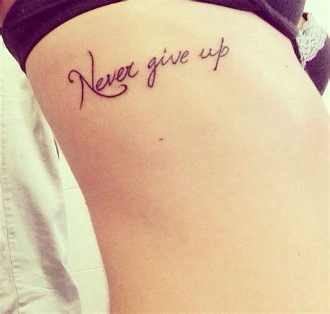 Never give up texas tattoo on right half sleeve. Never Give Up >> Quote Tattoos | Tattoo quotes ...