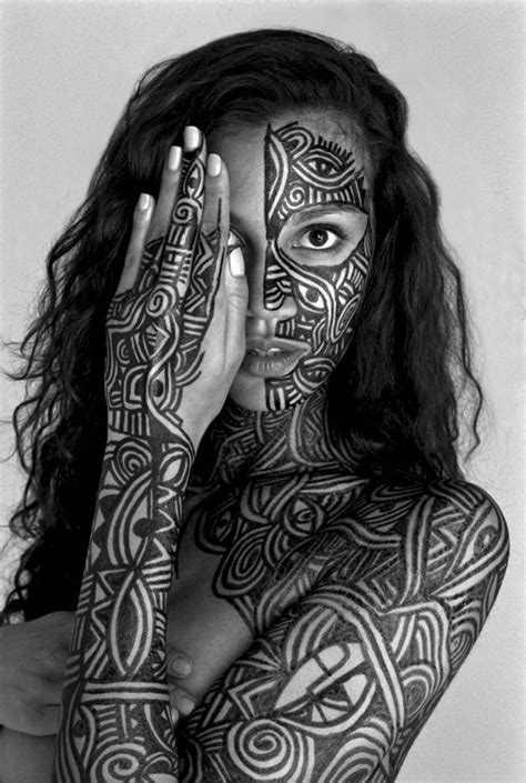 Best African Body Paint Traditional African Body Art Images On