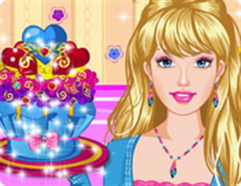 Decorate cake decorating, cake, fruit. Barbie Cake - Cooking Games