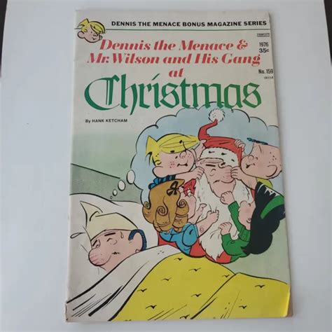 1976 Fawcett Comic Dennis The Menace Mr Wilson And His Gang At